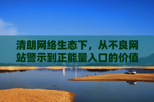清朗网络生态下，从不良网站警示到正能量入口的价值引领——兼谈大豆行情中的民生温度，清朗网络生态的价值引领，从警示净化到民生温度的传递
