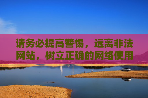请务必提高警惕，远离非法网站，树立正确的网络使用观念，共同营造风清气正的网络环境。如发现非法网站或不良信息，可及时向公安机关举报，携手共建文明、健康、安全的网络空间，警惕非法网站 举报不良信息 共建清朗网络空间