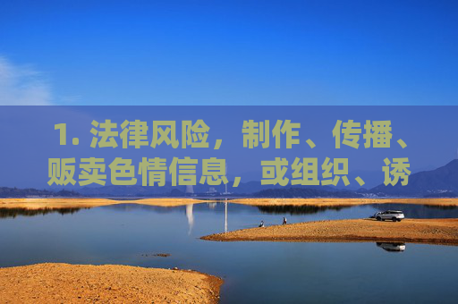 1. 法律风险,制作、传播、贩卖色情信息,或组织、诱导他人下载安装相关软件,均涉嫌违法犯罪,将面临法律严惩,制作传播贩卖色情信息或诱导下载软件均涉违法犯罪将严惩 1. 法律风险,制作、传播、贩卖色情信息,或组织、诱导他人下载安装相关软件,均涉嫌违法犯罪,将面临法律严惩,制作传播贩卖色情信息或诱导下载软件均涉违法犯罪将严惩