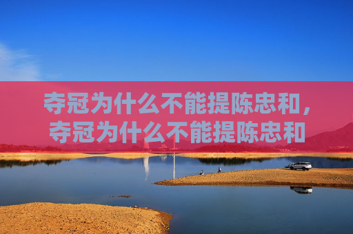 夺冠为什么不能提陈忠和,夺冠为什么不能提陈忠和 夺冠为什么不能提陈忠和,夺冠为什么不能提陈忠和