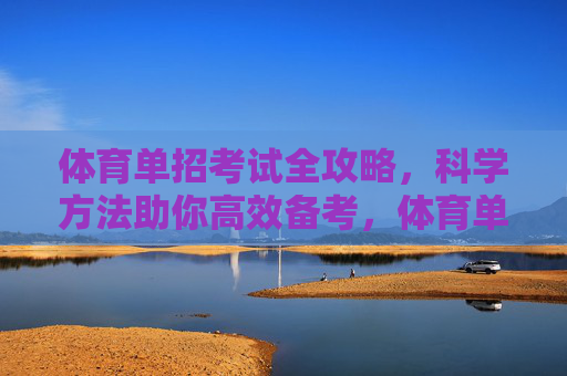 体育单招考试全攻略，科学方法助你高效备考，体育单招考试高效备考全攻略