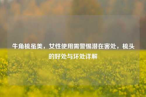 牛角梳虽美,女性使用需警惕潜在害处,梳头的好处与坏处详解