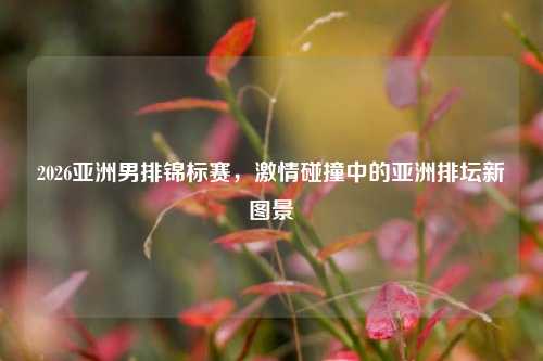 2026亚洲男排锦标赛, 碰撞中的亚洲排坛新图景