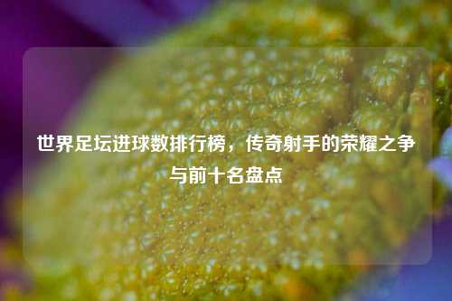 世界足坛进球数排行榜,传奇射手的荣耀之争与前十名盘点