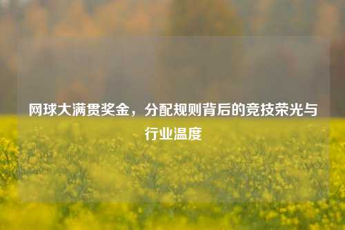 网球大满贯奖金,分配规则背后的竞技荣光与行业温度