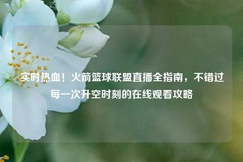 实时热血!火箭篮球联盟直播全指南,不错过每一次升空时刻的在线观看攻略