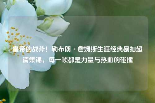 皇帝的战斧!勒布朗·詹姆斯生涯经典暴扣超清集锦,每一帧都是力量与热血的碰撞