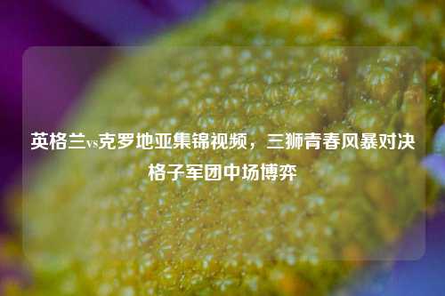 英格兰vs克罗地亚集锦视频,三狮青春风暴对决格子军团中场博弈