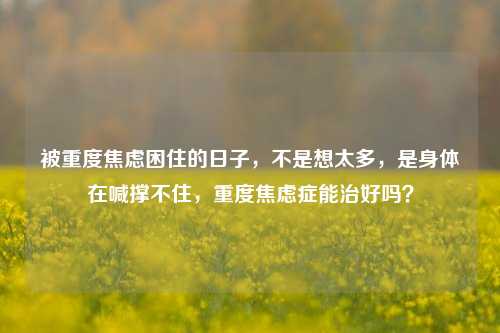 被重度焦虑困住的日子,不是想太多,是身体在喊撑不住,重度焦虑症能治好吗?