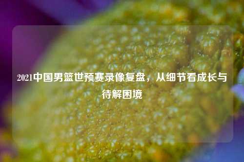 2021中国男篮世预赛录像复盘,从细节看成长与待解困境