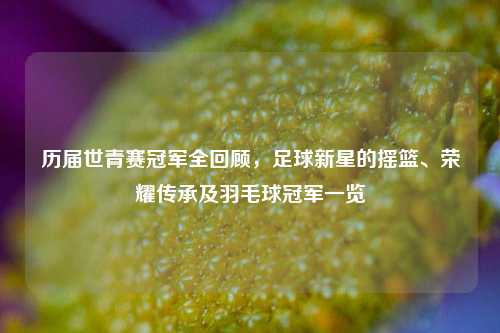 历届世青赛冠军全回顾,足球新星的摇篮、荣耀传承及羽毛球冠军一览