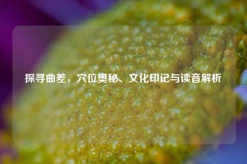 探寻曲差,穴位奥秘、文化印记与读音解析